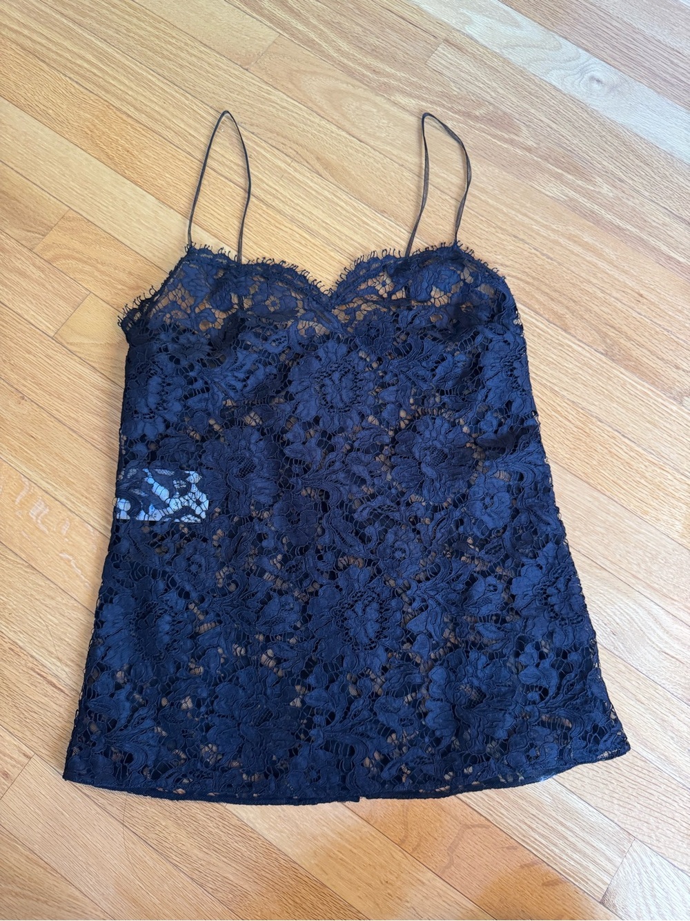 Valentino Black Lace Top